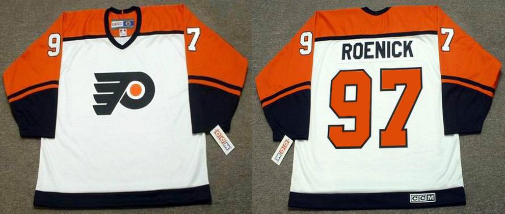 2019 Men Philadelphia Flyers #97 Roenick White CCM NHL jerseys->philadelphia flyers->NHL Jersey